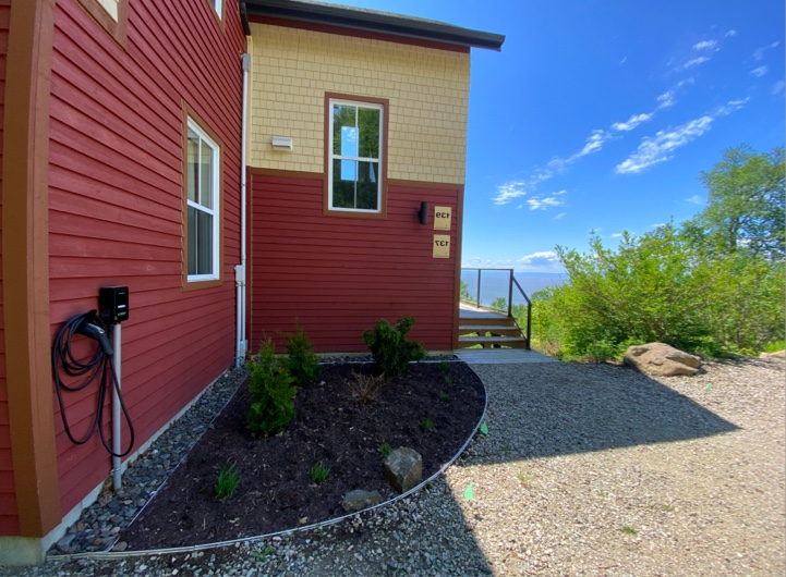 Location de chalet avec recharge pour voiture électrique