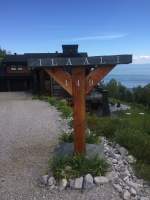"Vous êtes bienvenus!" chez Ilaali dans Charlevoix.