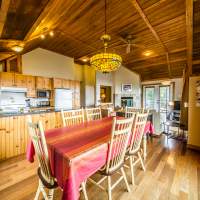 Dining room/kitchen on top floor