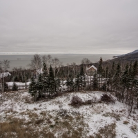 Vue de ce chalet Charlevoix