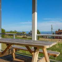Balcony with magnificent view main floor