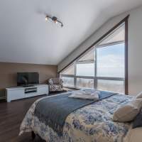 Chambre principale vue sur le fleuve