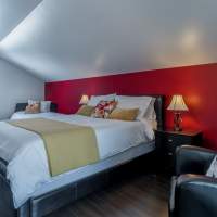 Chambre avec lit queen + lit simple