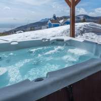 Spa privé pour chaque unité disponible 12 mois