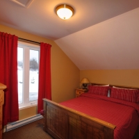 Chambre Loft, Chalet L'Évasion Spa à louer, Petite-Rivière-Saint-François, Charlevoix, Les Versants , Ski Le Massif