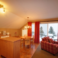 Loft, Chalet L'Évasion Spa à louer, Petite-Rivière-Saint-François, Charlevoix, Les Versants , Ski Le Massif