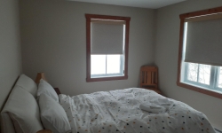 Chambre de ce chalet à louer Charlevoix