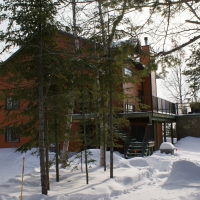 Le Réconfort (hiver) vue du nord
