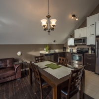 cuisine condo à louer Petite-rivière-St-François