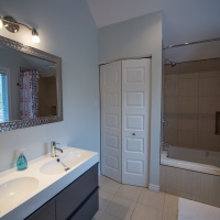 salle de bain condo en location charlevoix