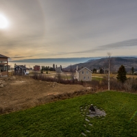 Meilleure vue du versant du massif