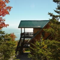 Le Scandinave : La vue et la vie dans Charlevoix