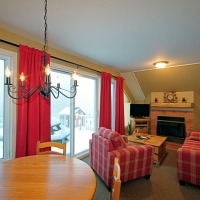 Loft, Chalet L'Évasion Spa à louer, Petite-Rivière-Saint-François, Charlevoix, Les Versants , Ski Le Massif